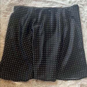 Black Polka Dot Mini Dress